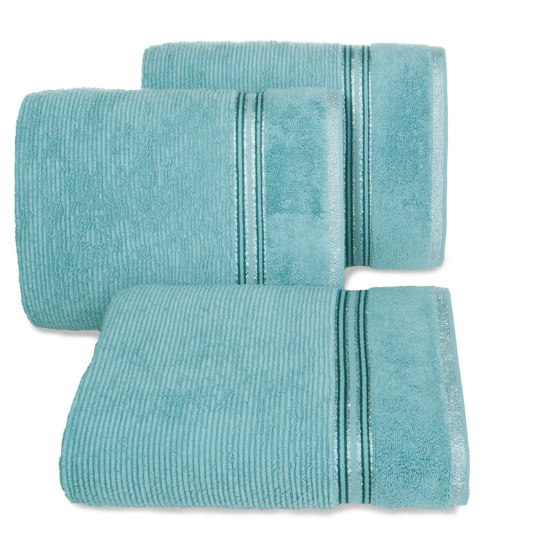 Kolene Midweight Jacquard Hand Towel, Blue