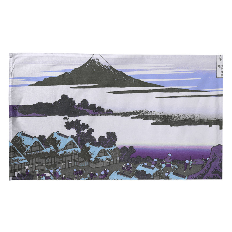 Hague Tea Towel Kitchen Towel, Cotton Twill, Blue