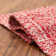 Etherton Farmhouse Braided Cotton Red/White Area Rug