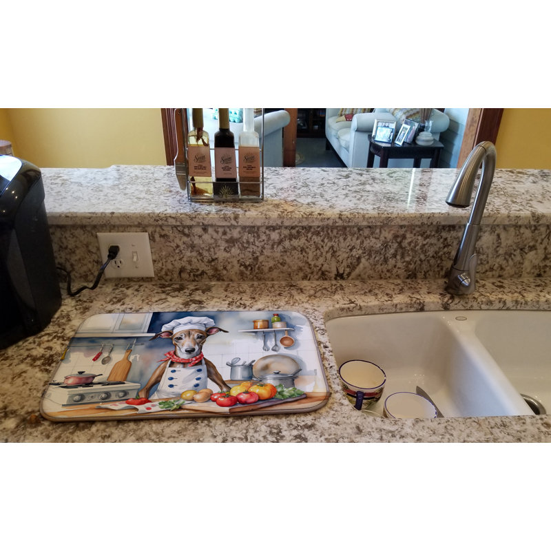 Greyhound The Chef Dish Drying Mat