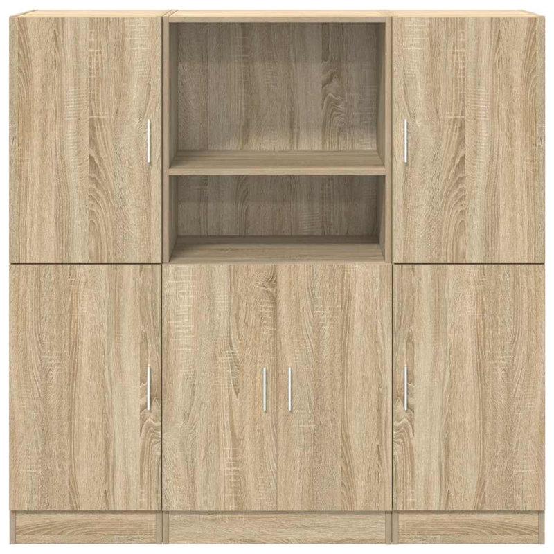 2 131.5cm Kitchen Pantry, Sonoma oak