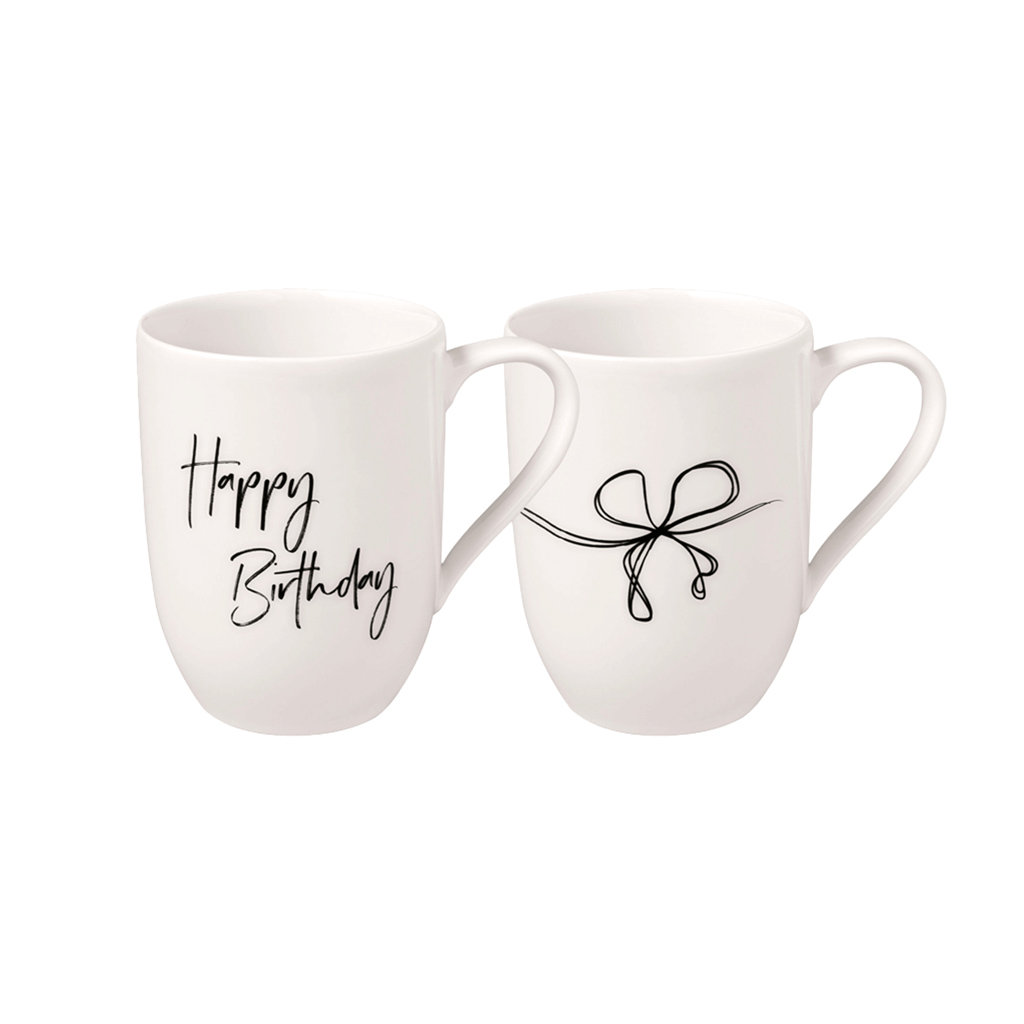 Statement Becher Happy Birthday Set 2tlg.