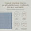 over&back Woven Frayed Chambray Placemats, Set of 4-101293261