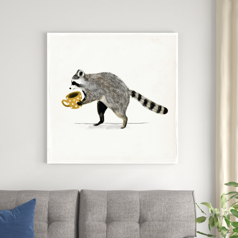 Rascally Raccoon III, H 36 po x l 36 po