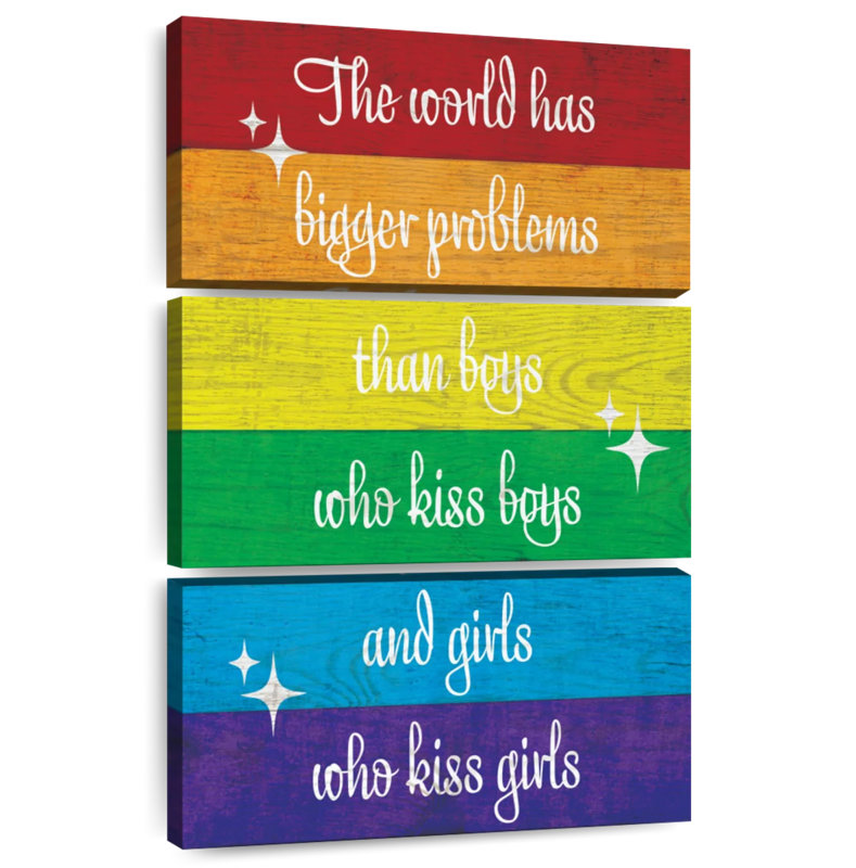 Tergel Bigger Problems Than Pride, 74" H x 48" W
