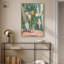 Décoration murale florale de table sur toile par Art Remedy-118146456-118146457