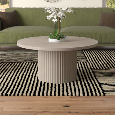 Amneh Pedestal Coffee Table