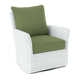 Lanai Upholstered Swivel Armchair