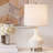 Gypsy Embossed Boho Table Lamp