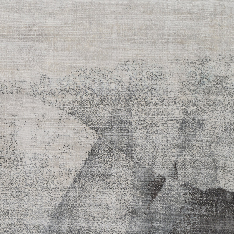 Viscose Abstract Indoor Rug, Rectangle 8'10" x 12'