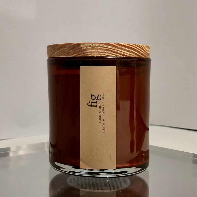 Fig Scented Jar Candle