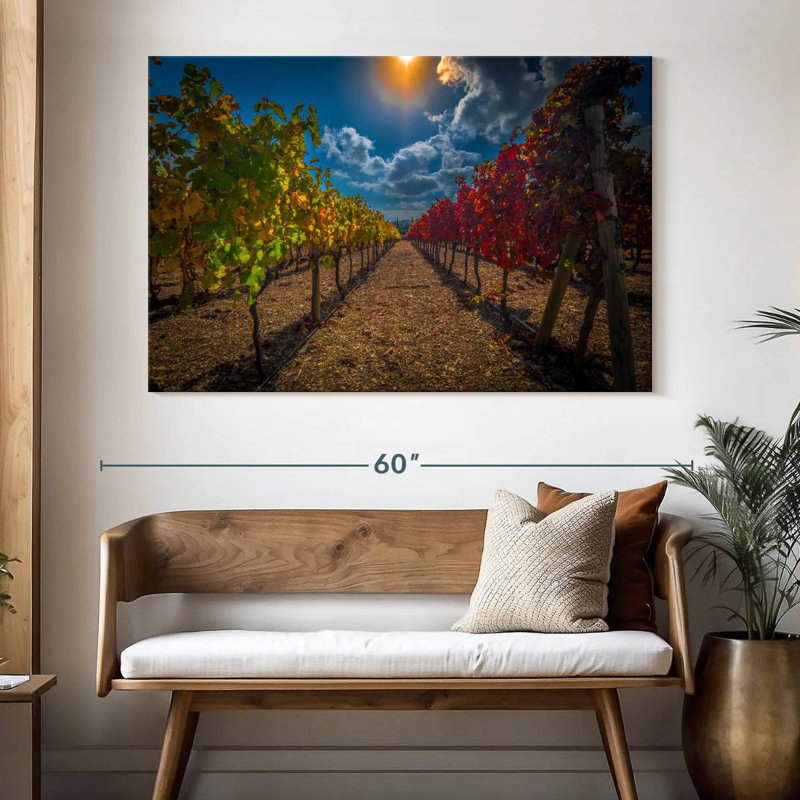 Yarlin Vineyard, H 34 po x l 51 po