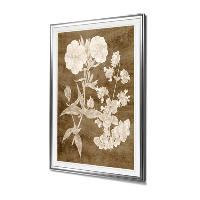 «Botanical in Taupe II», reproduction