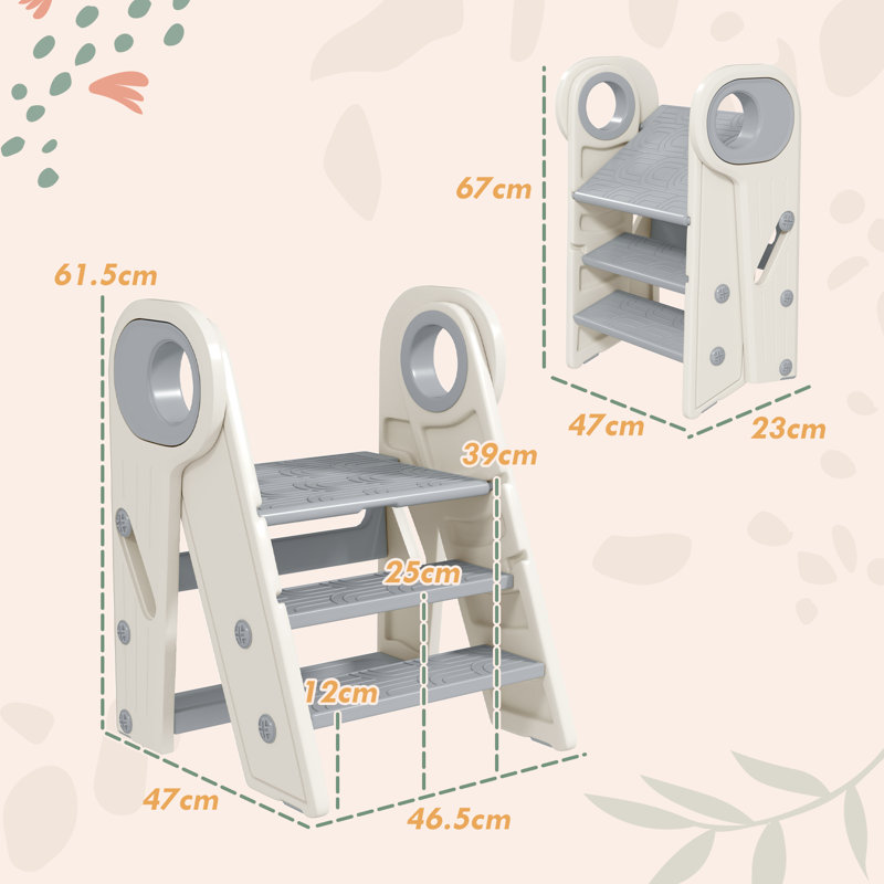 Riemer Foldable 3 - Step Stool