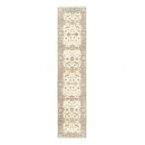 Wool Oriental Area Rug in Ivory