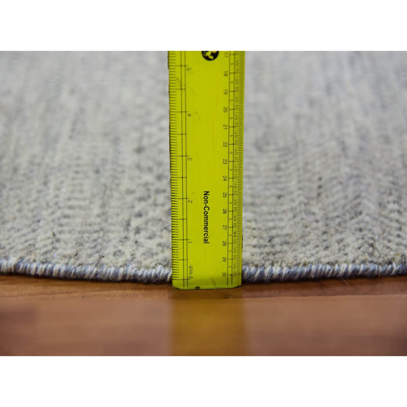 Tapis rond gris en laine nouée à la main 5 pi x 5 pi A76D784482C840BBA2FE04FA24CF304C