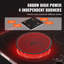 Built-in Electric Cooktop Radiant Ceramic Cooktop 4 Burners 23.2x20.5 inch