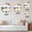 Horloge murale bohème et éclectique-60329393