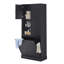 Grande armoire de rangement avec tablettes réglables-2103332479
