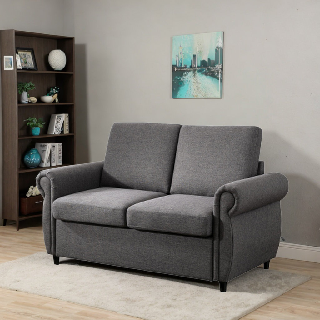 Red Barrel Studio® Hedgewick 57.5'' Upholstered Sofa | Wayfair