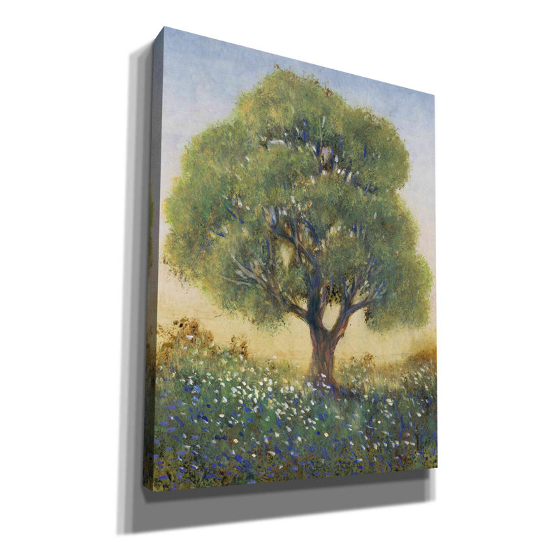 «Stand In The Field I» par Tim O'Toole, art mural sur toile, H 34 po x l 26 po x P 1,5 po