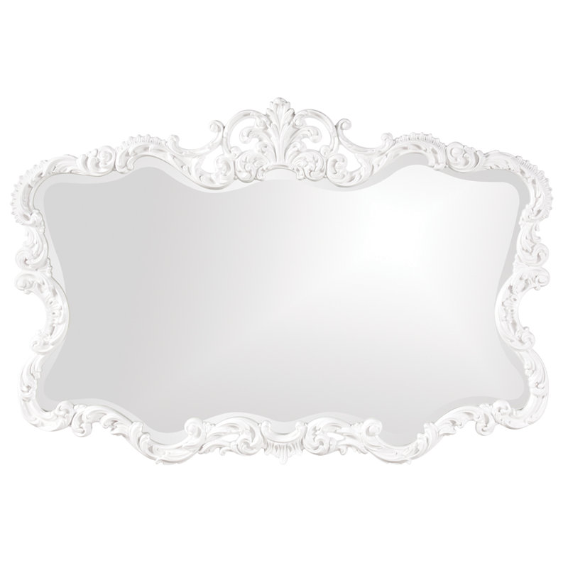Miroir mural Daniely, Blanc