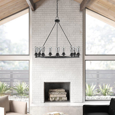 Lustre de ferme 9 lumières 9 lumières