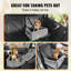 Dog Booster Car Seat Pet Car Seat for Small Medium Dog up to 40 lbs Grey-102305691