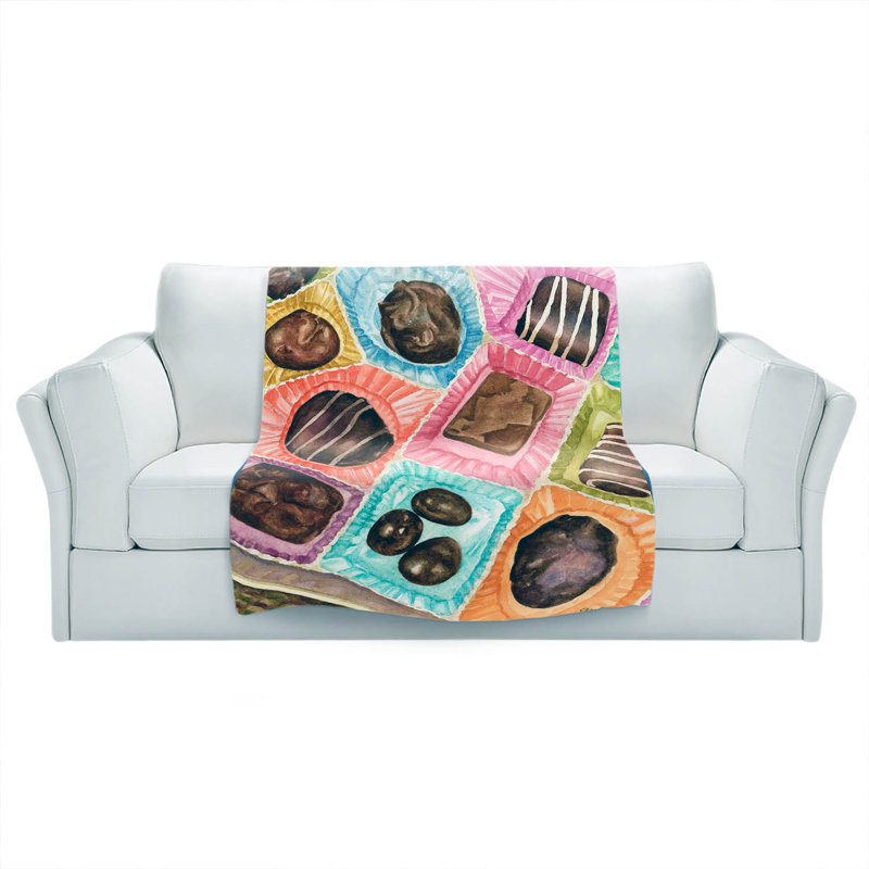 Hand Woven Throw Blanket, 68" x 80"