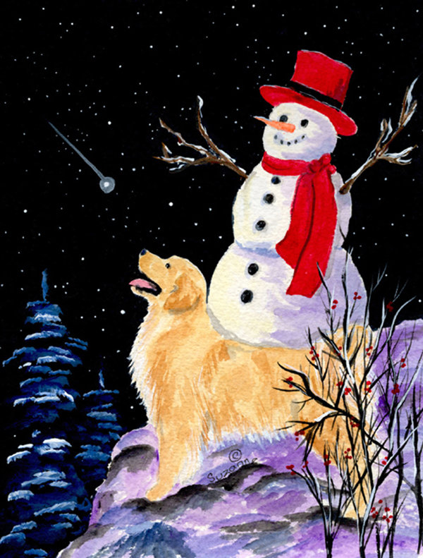 Extracteur avec bonhomme de neige en polyester de 2 côtés 40 x 28 po drapeau maison