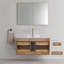 Meuble-lavabo simple 36 po avec comptoir en pierre de quartz et lavabo vasque, meubles-lavabos à fixation murale-1681353888