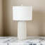 Marlin - Ensemble de 2 lampes de table en céramique 30 po - Finition blanche-1125516527