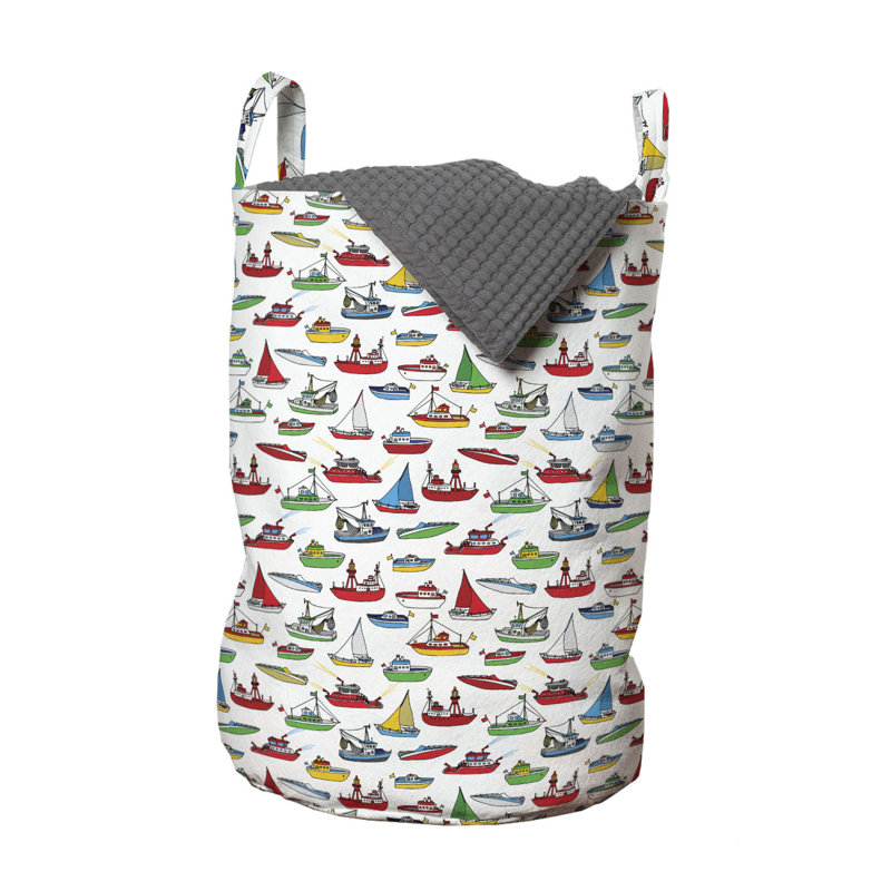 Fabric Laundry Bag with Handles