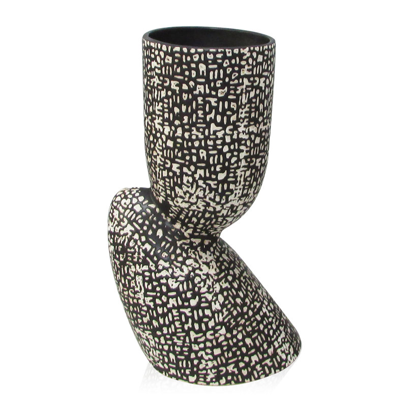Vase de table en céramique / porcelaine Trishelle