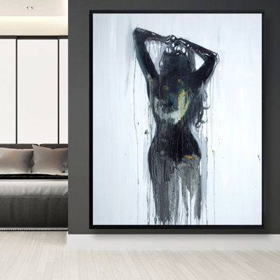 "Silhouette féminine" sur toile