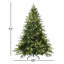 Arbre de Noël combiné en PE / PVC pré-éclairé-1101120044