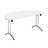 Buariki Half-circle 4 Person 160cm L Modular Training Table-131972316-131972305