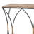 42'' Solid Wood Top Console Table