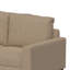Causeuse Bery, base en bois de pin massif moderne, polyester-110521749