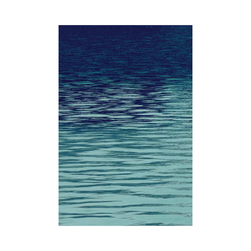 Ocean Current Blue I by Maggie Olsen - Wrapped Canvas Gallery-Wrapped Canvas Giclée, 20.32 cm H x 30.48 cm W