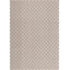 Tapis beige géométrique lavable à la machine Kwan-1049478167