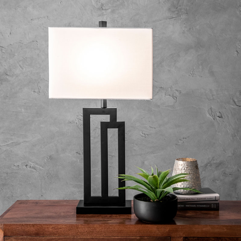 Lampe de table noire 32 po Kenzo