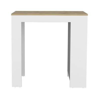 Versatile Compact Kitchen Island Doyle with Three Side Shelves for Efficient Cooking