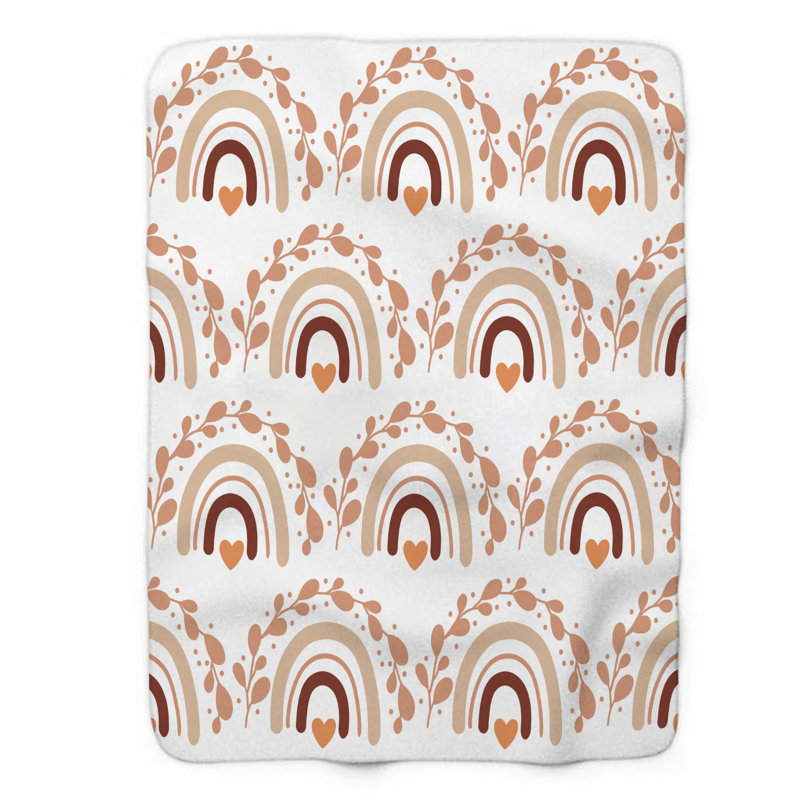 Free-Spiried Designs - Couverture en sherpa de qualité supérieure 1 pièce, L 60 po x l 50 po