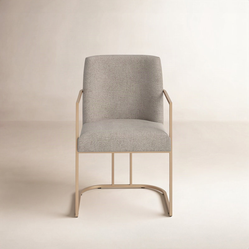 Rayla Dining Armchair - Belfast Oyster Shell, Beige