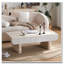 Table basse avec plateau en bois gris-1658366194