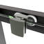 Medium Sliding Shower Door with Tempered Glass-113150627