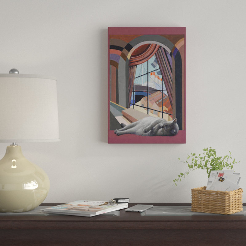 «Amulet Waiting for the Benedictus bateau de croisière», impression sur toile, H 18 po x l 12 po x P 1,5 po, Toile tendue