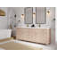 84'' Double Bathroom Vanity with Quartz Top-83725350