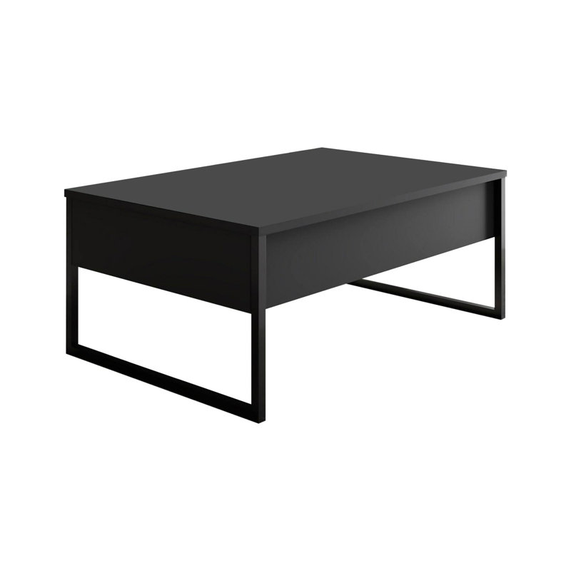 Abdulhakim Coffee Table, Anthracite/Black